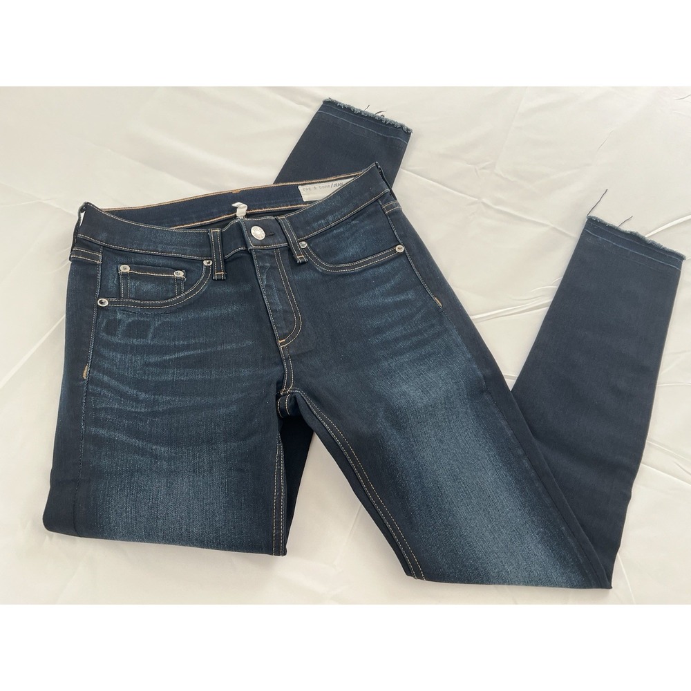 Rag &‎ Bone Skinny Blue Denim Women's Jeans Size 28 NWOT